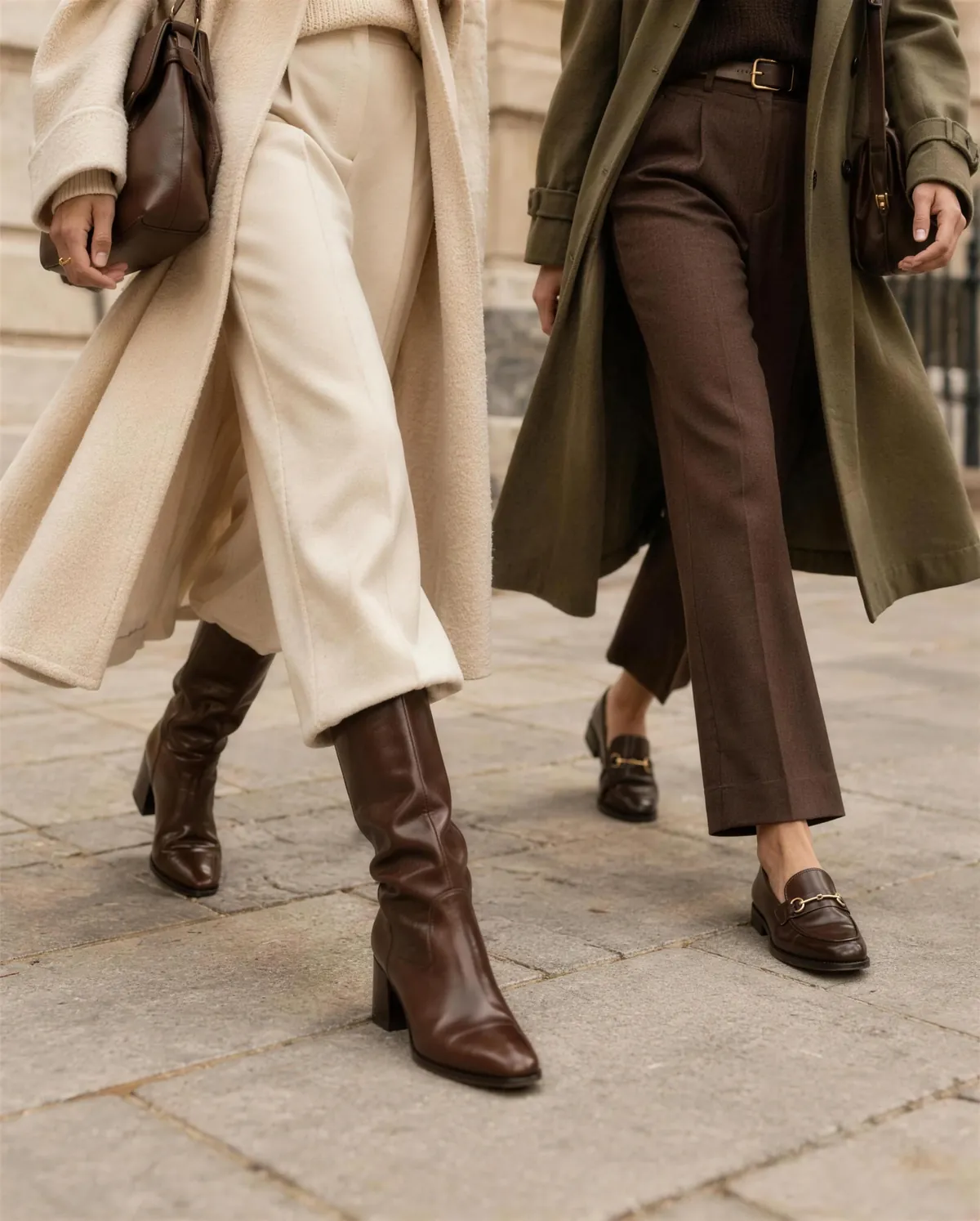 Editorial style image for women's pre-loved shoes